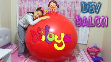 Niloya Dev Balonu Patlattık İki Kutu Gerçekci Set Açtık Bayılacaksınız!!