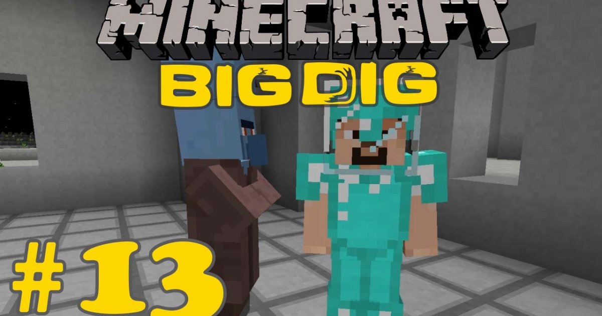 Minecraft: Big Dig #13 - Uzaylılar Sinan'ı Kaçırdı 