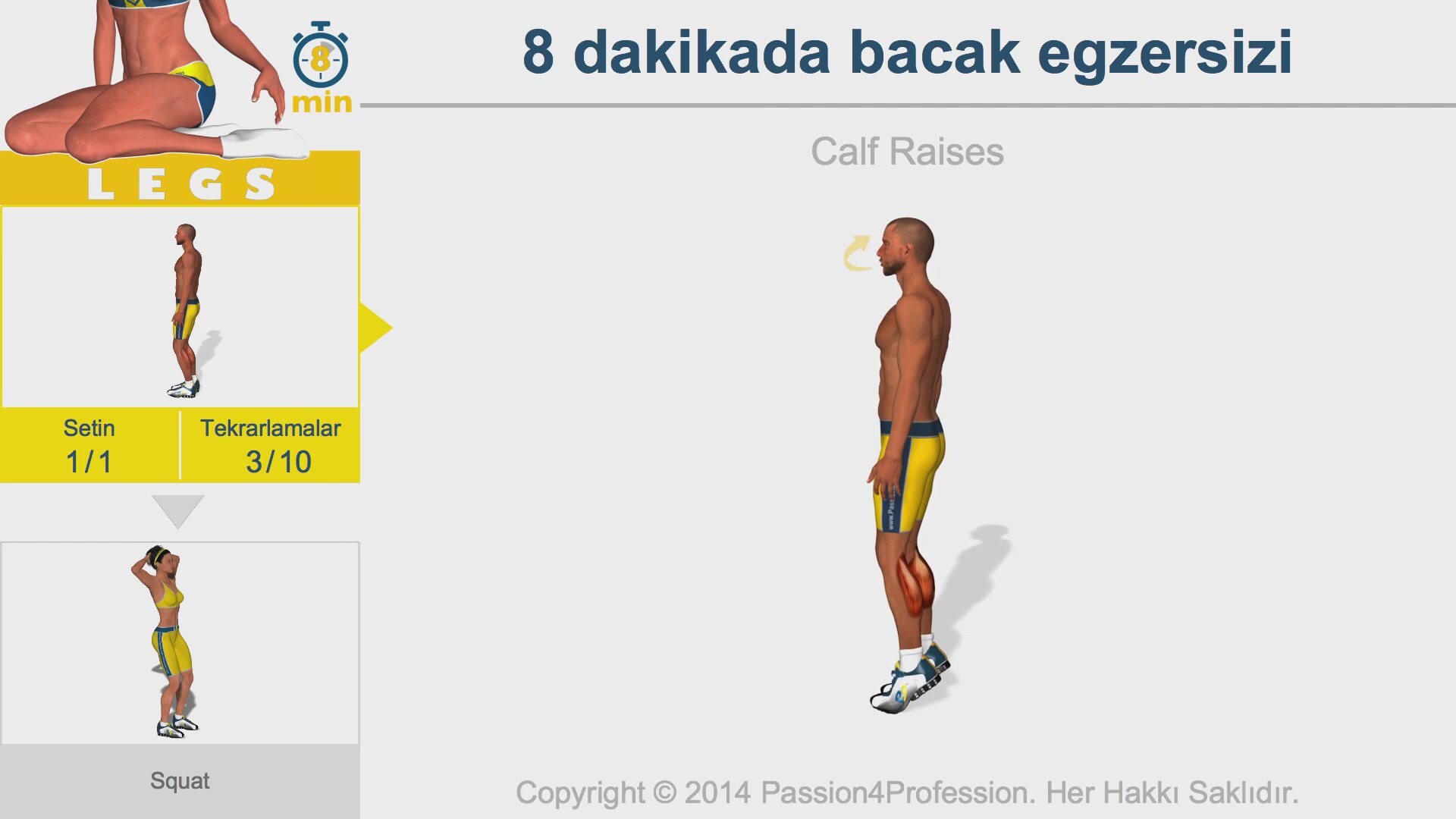 10 Dakikalık Kısa Egzersiz Hareketleri 10 Dakikalık Kısa Egzersiz Hareketleri