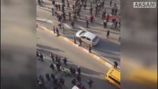 Taksim'de Bıçaklı Kavga Kameralara Böyle Yansıdı!