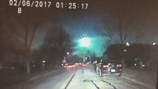 Meteor Düşme Anı Kamerada