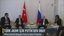 Putin Türk Akımı Projesine İlişkin Anlaşmayı Onayladı