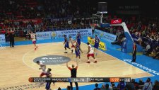 Anadolu Efes 90-86 Emporio Armani Milano (Maç Özeti - 9 Şubat 2017)