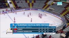 Rusya'ya 42-0 Yenilen Türk Milli Buz Hokey Takımı