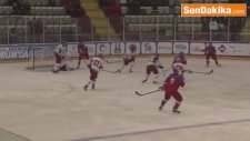 Eyof 2017 - Erkekler Buz Hokeyi Finalinde Altın Madalyayı Rusya Kazandı