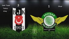 Beşiktaş 3-1 Akhisar Belediyespor (Maç Özeti Radyo Anlatımlı - 19 Şubat 2017)