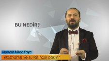 Medyum Miraç Kaya Yıldızname ve Su falı nasıl bakılır? - Bu Nedir