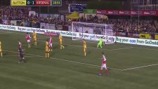 Sutton United 0-2 Arsenal (Maç Özeti - 20 Şubat 2017)
