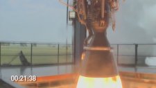 SpaceX Merlin 1D Roket Motoru Testi