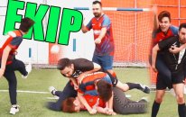 Ekip İle Üst Direk Vurma Challenge !
