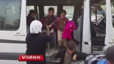 17 Kişilik Öğrenci Servisinden 48 Kişi Çıktı