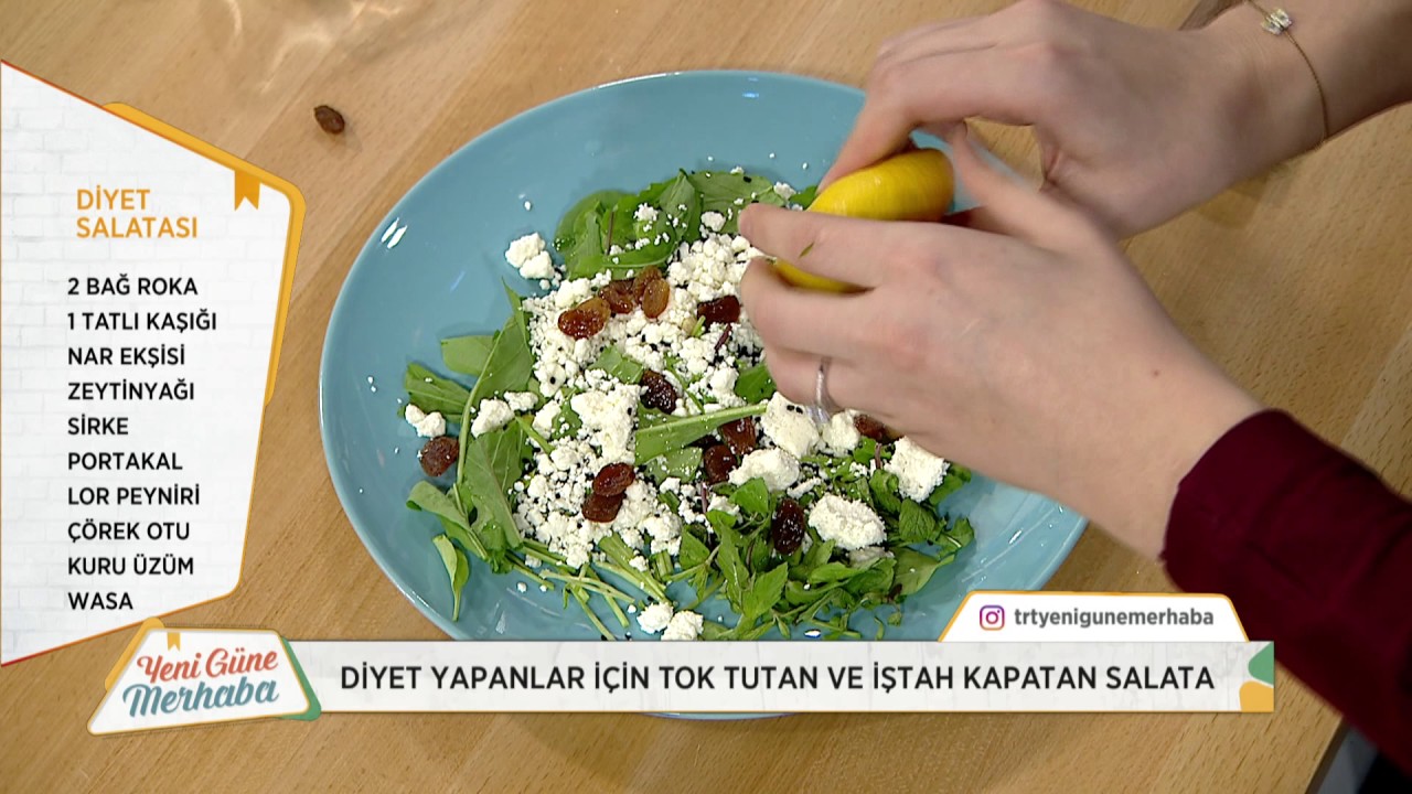 Tok tutan diyet salata tarifi Tok tutan diyet salata tarifi