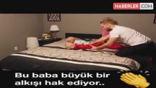 Bir Babanın Dördüzleriyle Amansız Mücadelesi Güldürdü