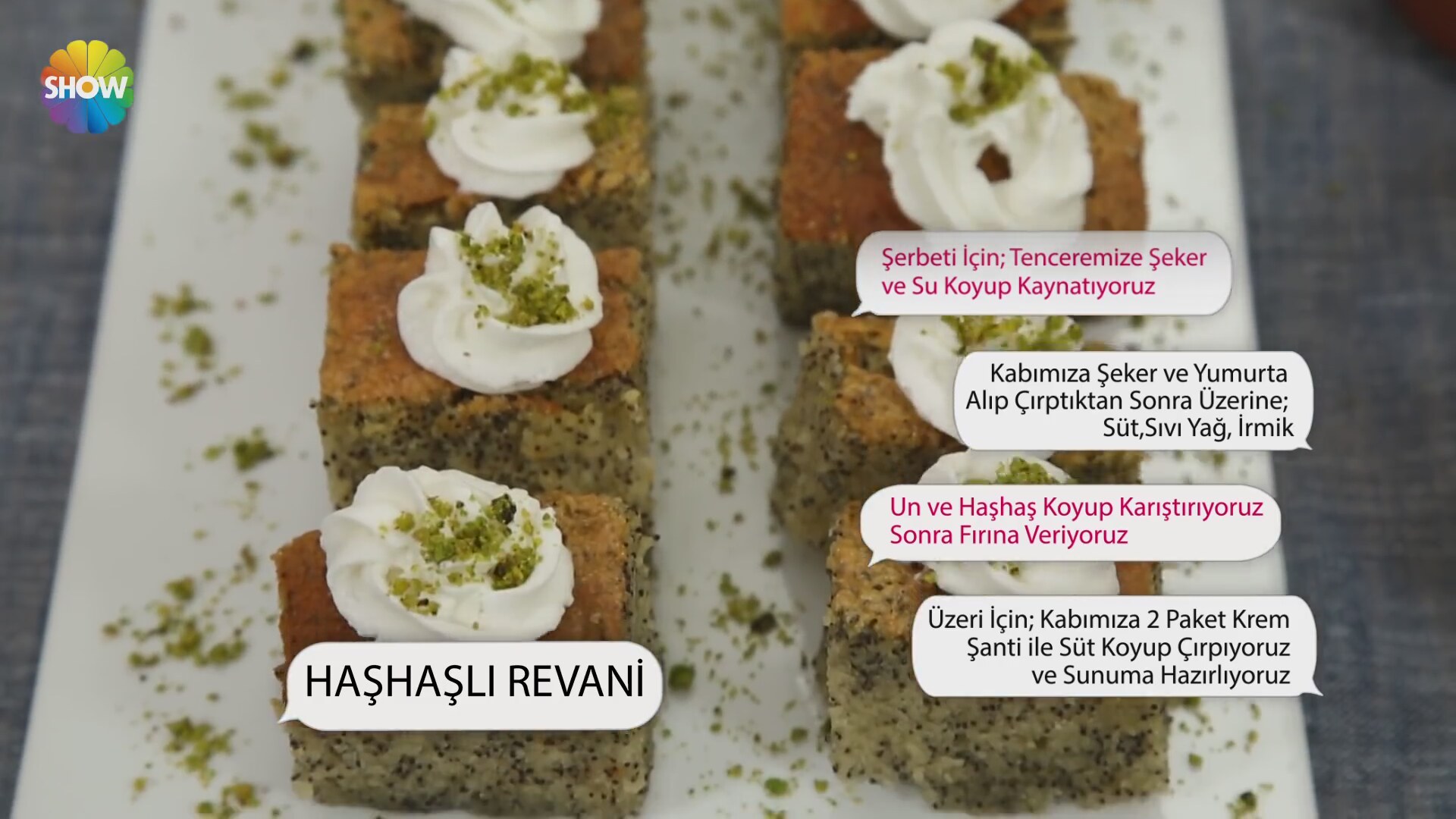 Haşhaşlı revani tarifi Haşhaşlı revani tarifi