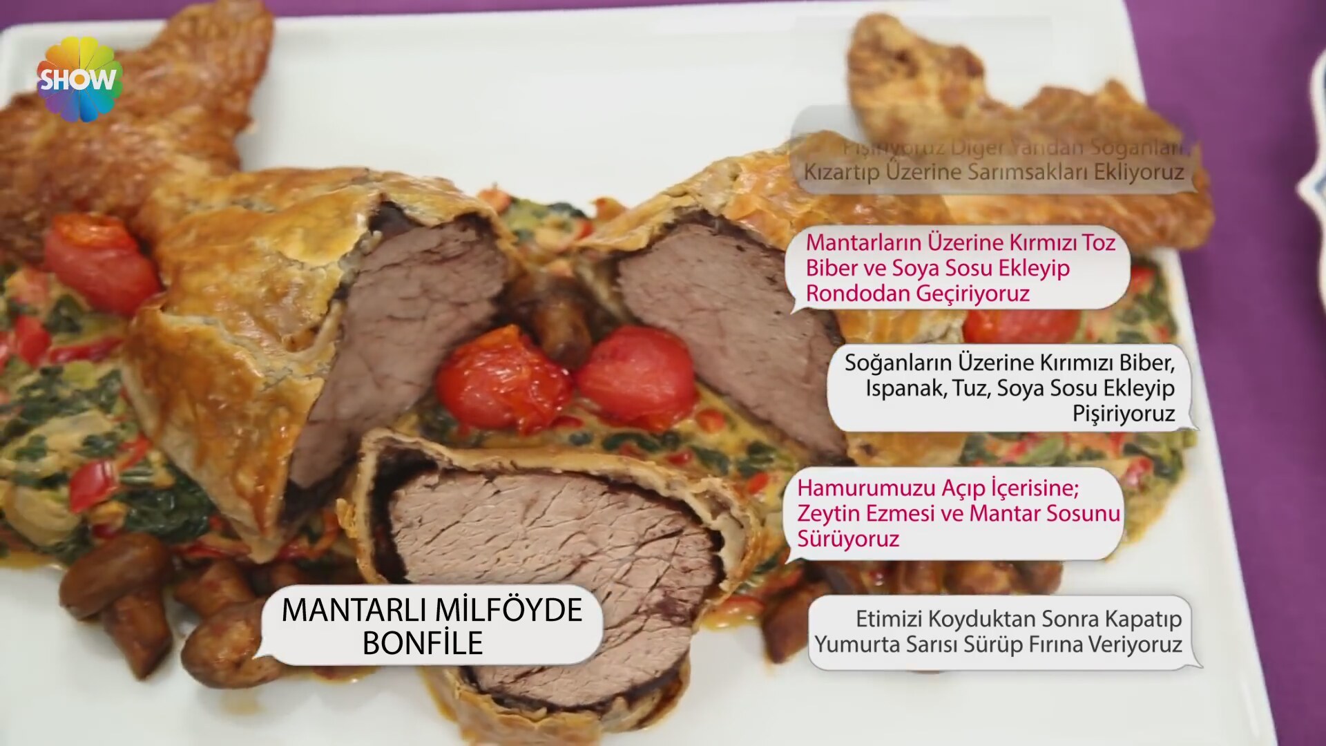 Pratik Mantarlı Bonfile Yapılışı Pratik Mantarlı Bonfile Yapılışı