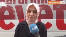 Ak Partili Leyla Şahin Usta, Referandum Çalışmalarını Sürdürüyor