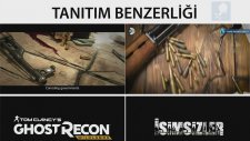 Tom Clancy's ve İsimsizler Tanıtım Benzerliği