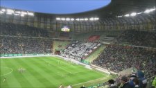 Legia Varşova Taraftarının Kareografisi