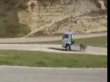tırdan süper drift