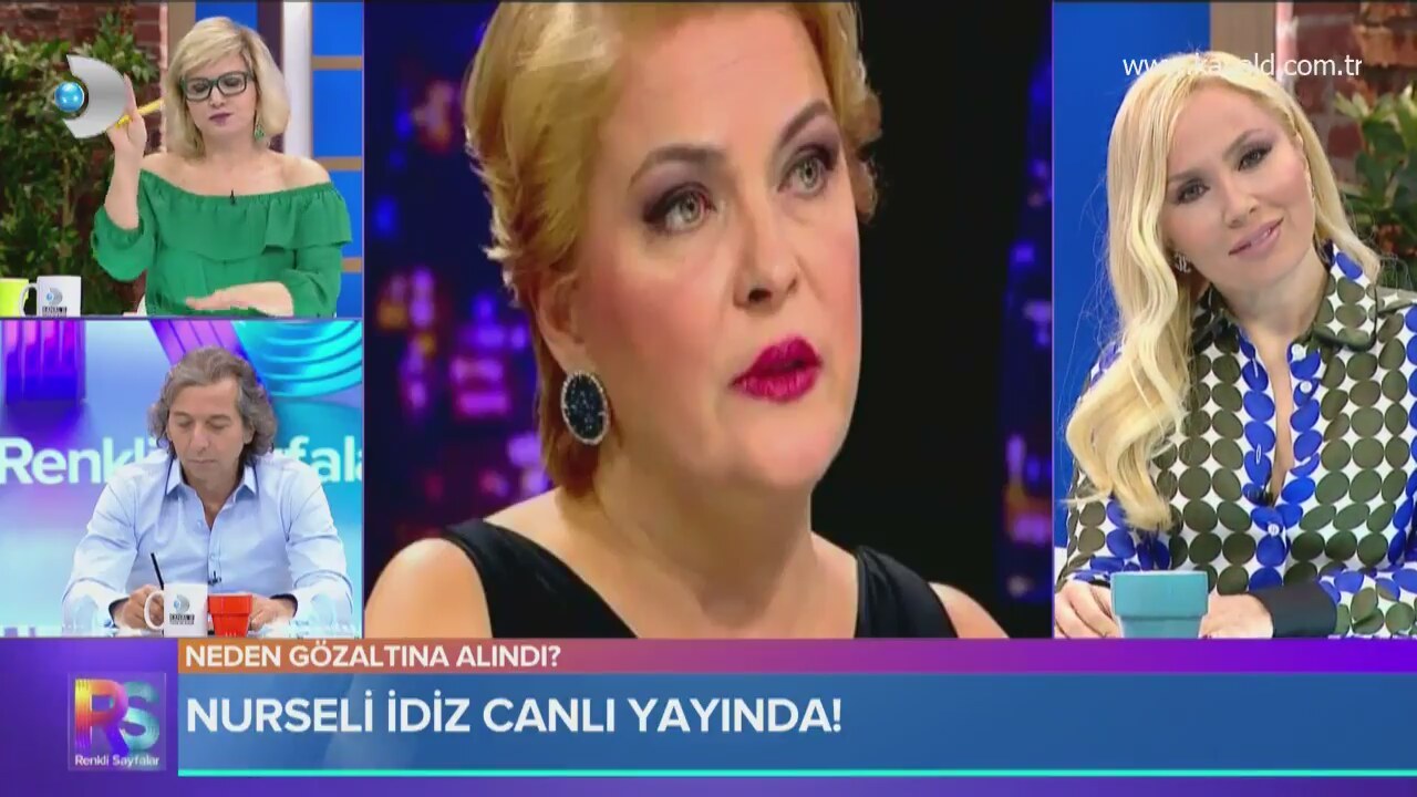 Nurseli İdiz gözaltına alındı Nurseli İdiz gözaltına alındı
