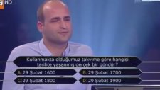 “Kim Milyoner Olmak İster?”de 1 Milyonluk Soruyu Kaçıran Adam!