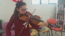 Müzik Keman Dersi İzmir Çiğli Mektebim Okulu Sinem Varlıklı Öğretmen Berk Ünvermiş