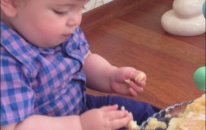 Demir'in İlk Doğum Günü Pastası