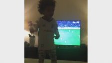 Atiba'nın Oğlu Noah, Babası İçin Böyle Bağırdı