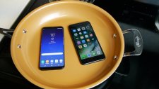İphone 7 Plus Ve Samsung Galaxy S8 Sıcak Su Testinde
