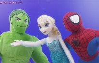 Elsa Spiderman ve Hulk'un Maceraları 10 Dk Full İzle - Spiderman ve Elsa Büyük Buluşma