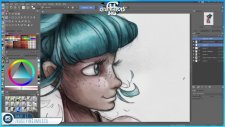 Mermaid Digital Painting - SpeedArt & Krita | HG Animation
