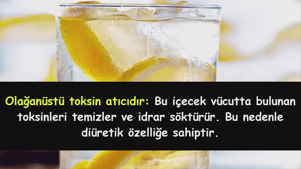 Her gün limonlu su içmek yerine Her gün limonlu su içmek yerine