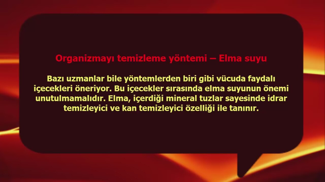 Elma suyunun faydaları Elma suyunun faydaları