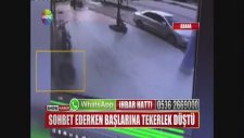 Sohbet Ederken Başa Araba Tekerinin Gelmesi