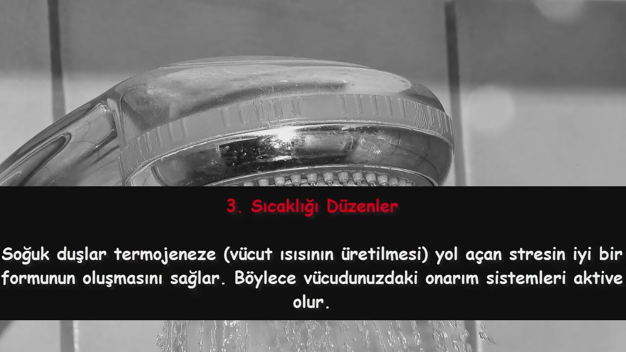 Soğuk duşun faydaları Soğuk duşun faydaları