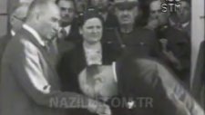Atatürk 'ün Nazilli Basma Fabrikası Açılışı