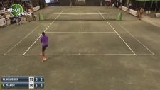 Tenis Maçına Damga Vuran Ses!