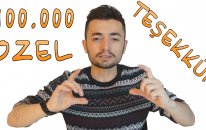 Yüz Bin Aboneye Özel Bol Bol Teşekkür Videosu
