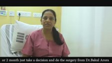 Knee Replacement Surgery Testimonial Video of Mrs. Veena Chauhan (Dr.Bakul Arora)