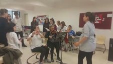 Çayelinden Öteye Karadeniz Türküsü SANAT GECESİ Provalar Beylikdüzü Mektebim Okulu Leyla Ersan