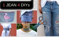 1 Jean 4 DIYs !!!