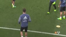 Cristiano Ronaldo'dan Antremanda Müthiş Fake