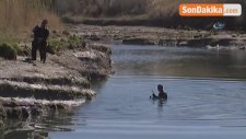 Kızılırmak'ta Kaybolan Çocuğu Arama Çalışmaları Devam Ediyor