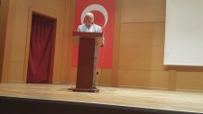 3. Deney Mektebi Bilim ve Proje Yarışması Konuşmacı Küçükçekmece Milli Eğitim Müdürü