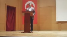 3.Deney Mektebi Bilim ve Proje Yarışması Eğitim Direktörü Atilla Altuntaş'ın Konuşması