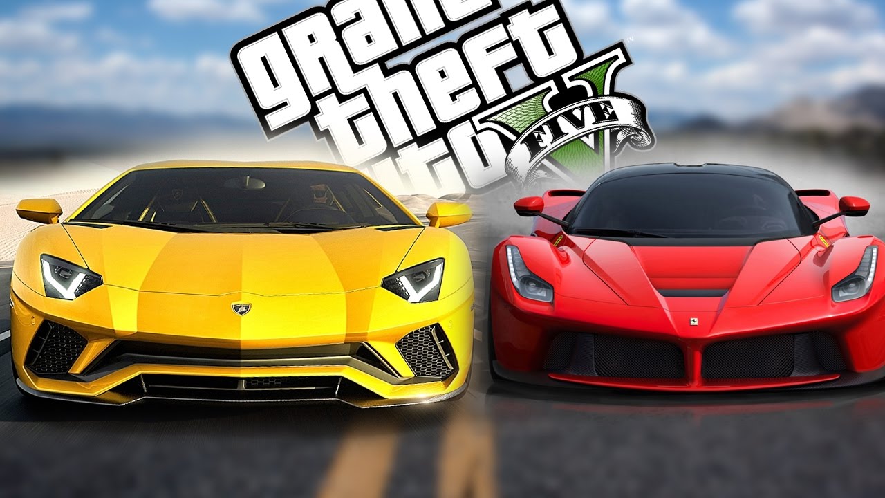 Lamborghini Vs Ferrari ! - Gta V Online -Burak Oyunda 