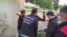 Adıyaman'da Polisi Narkotik Uygulamasında Polisi Güldüren Olay