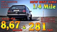 Bugatti Veyron'a Bile Kafa Tutabilecek Güçte Olan 1200 Beygirlik Golf!