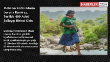 Meksika Yerlisi Maria Lorena Ramirez, Terlikle 499 Atleti Sollayıp Birinci Oldu