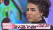 Evlilik Teklifi Alan Gelin Adayı Pamuk Canlı Yayında Bayıldı